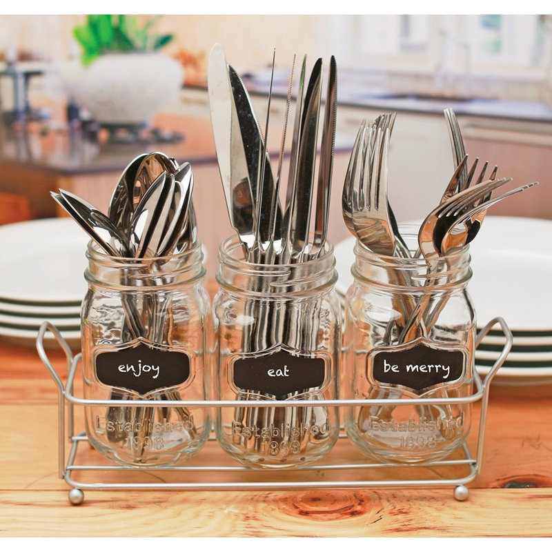 Gracie Oaks Gloucester 17 oz. Glass Mason Jar & Reviews Wayfair